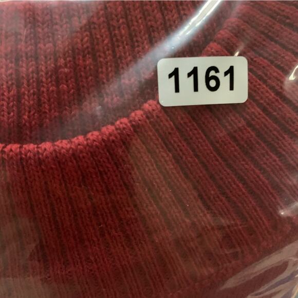 VTG‎ Pendleton Womens 100% Wool Sweater Sz SP Red Old Money Preppy Academia - Picture 10 of 10